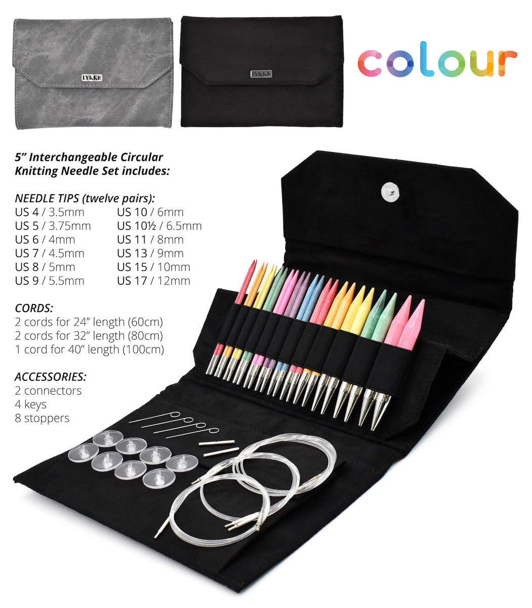 Colour 5” Interchangeable Needles The Needle Emporium