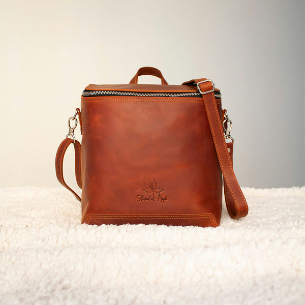 Leather Convertible Backpack