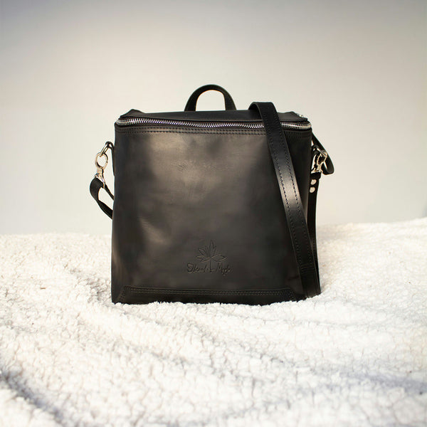 Leather Convertible Backpack