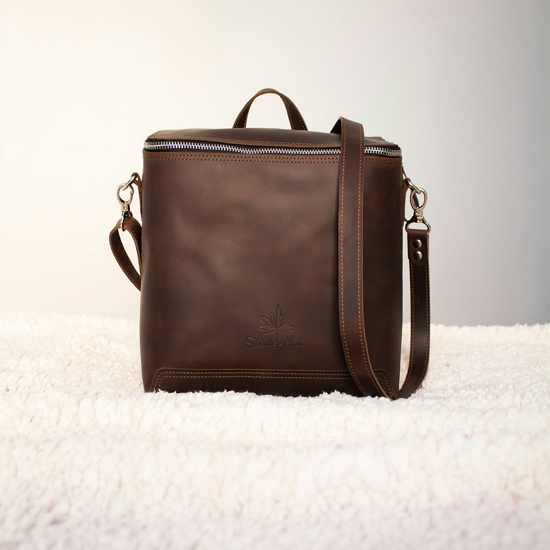 Leather Convertible Backpack