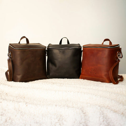 Leather Convertible Backpack