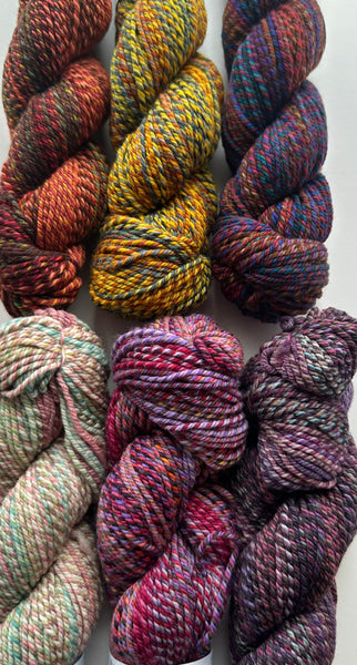 Inclinations Shawl Maple Colourway