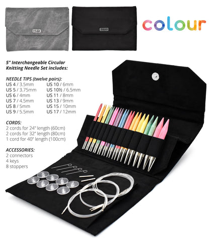 Colour 5” Interchangeable Needles