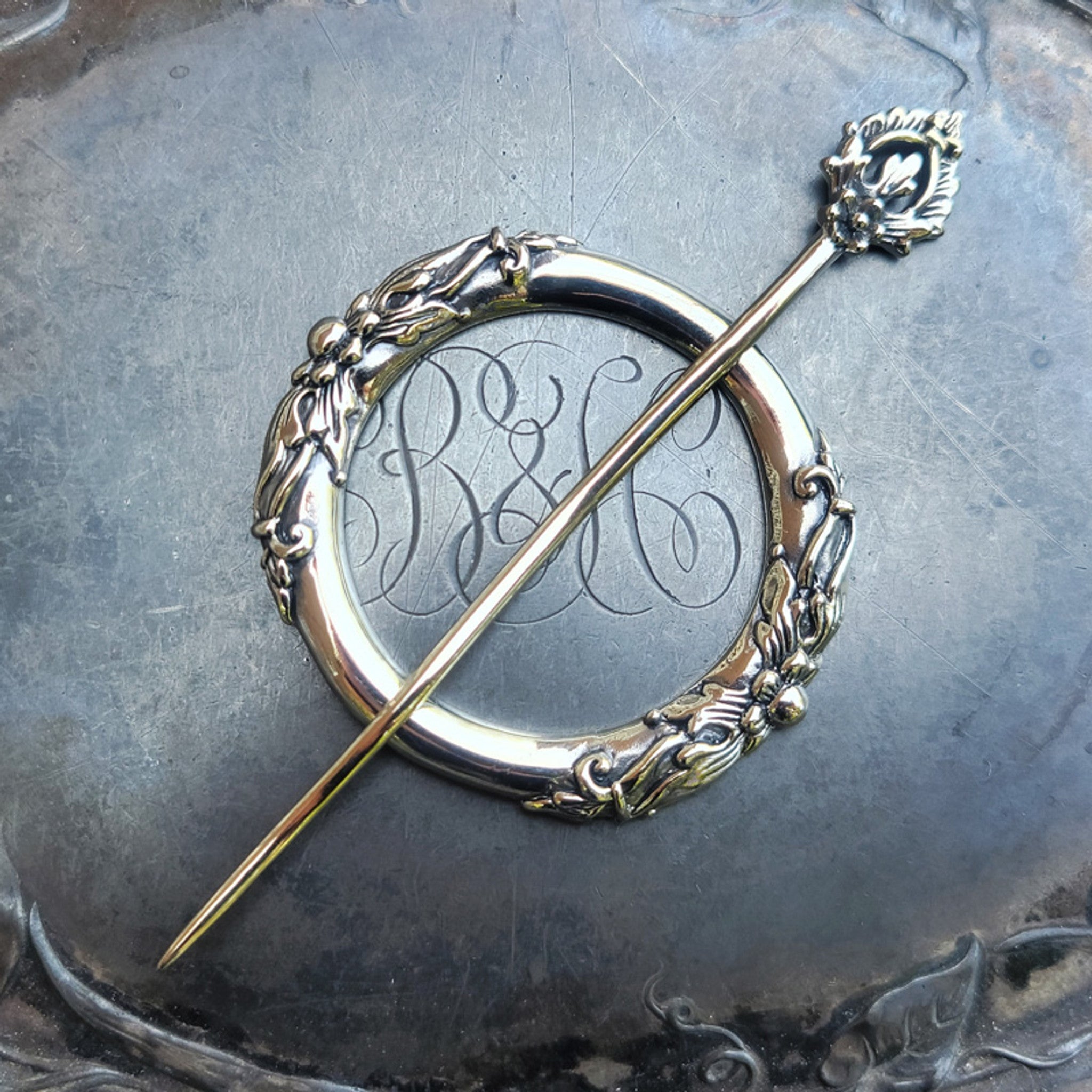 Third Eye Chakra Shawl Pin