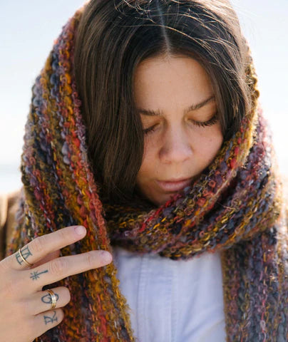 Pattern - Magic Three-Yarn Scarf & Wrap
