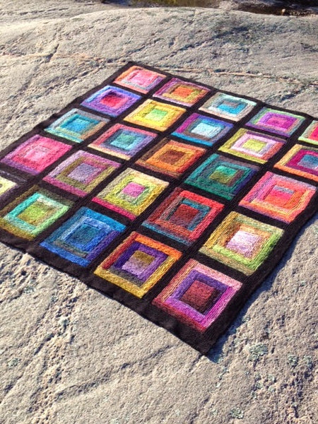 Log Cabin Afghan