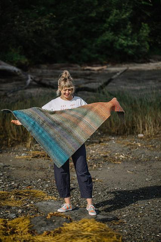 Inclinations Shawl - Malabrigo Rios