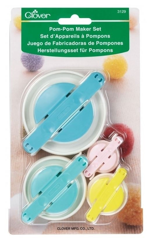 3129 Clover Pom-Pom Maker Set