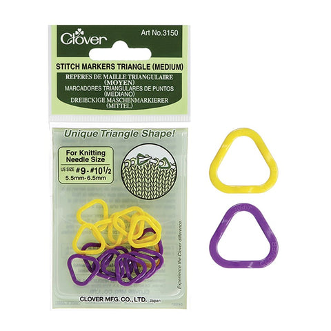 3150 Stitch Markers Triangle (Medium)