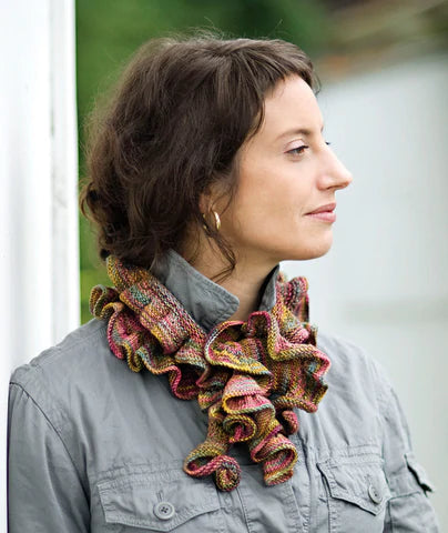 Pattern -  Barb’s Koigu Ruffle Scarf