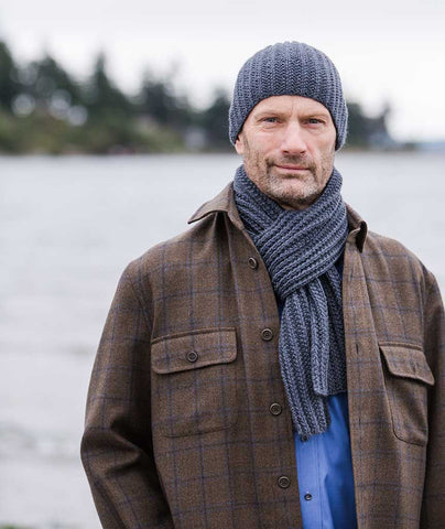 Pattern - Mistake Rib Beanie & Scarf