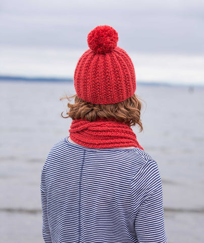 Pattern - Mistake Rib Beanie & Scarf