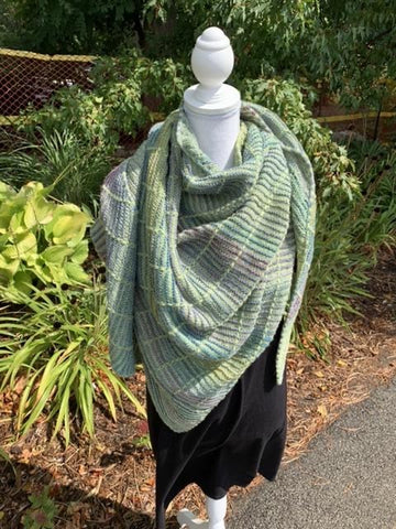 Botanic Shawl - Dyed in the Wool