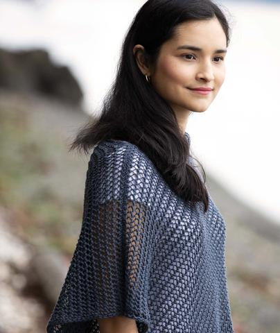 Pattern - Easy Eyelet Poncho and Wrap