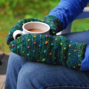 Merino Thrum Mitts