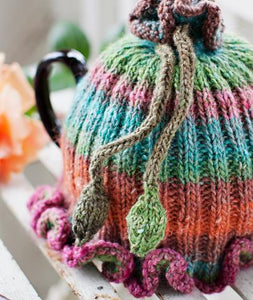 Pattern - Ribbed & Ruffled Tea Cozies Pattern