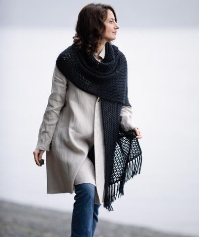 Pattern - Easy Eyelet Poncho and Wrap