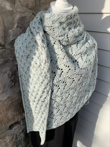 Honey Moss - Deluxe Worsted Tweed