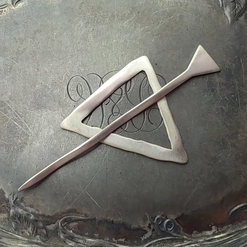 Magic Triangle Shawl Pin