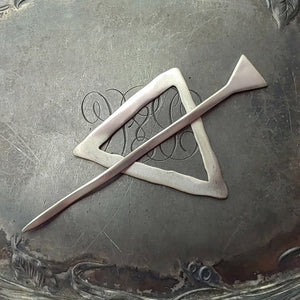 Magic Triangle Shawl Pin