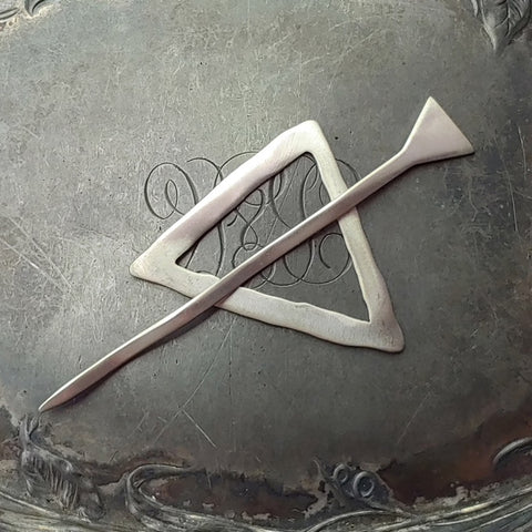 Magic Triangle Shawl Pin