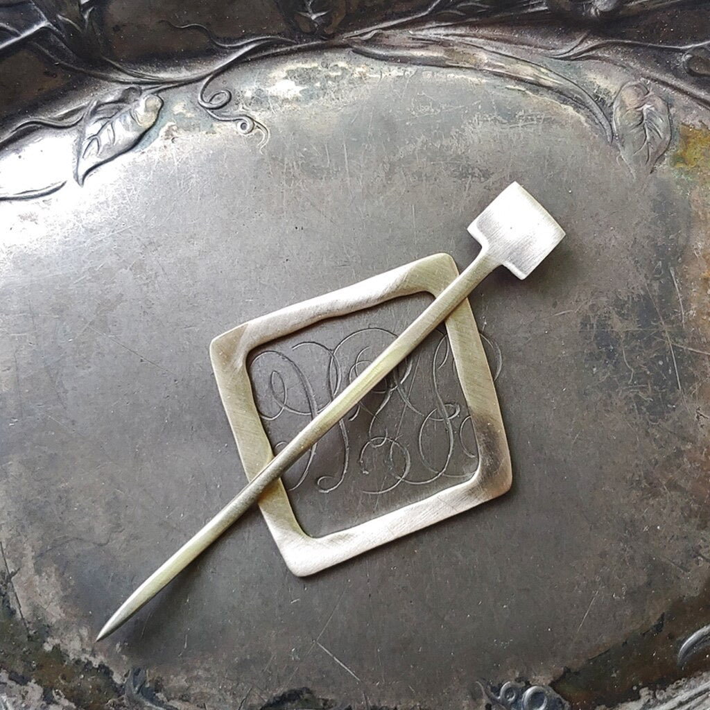 Magic Square Shawl Pin