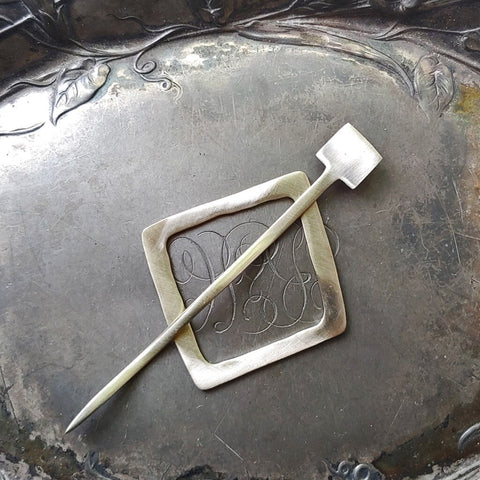 Magic Square Shawl Pin